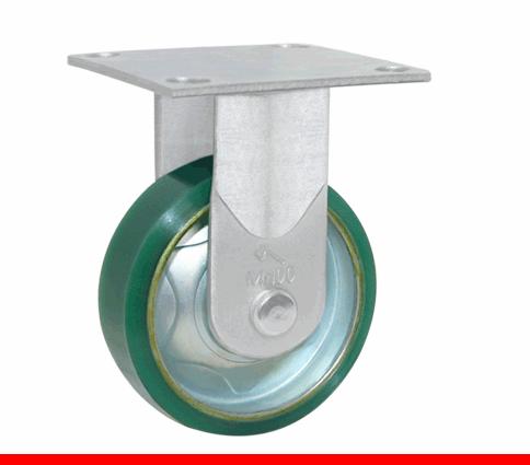 Càng bánh xe M cố định bánh xe nhựa PU